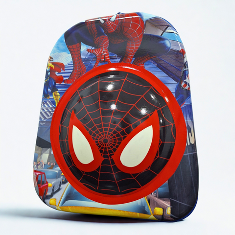 Street Six - Multi-Purpose Backpack - Blue - Spider Mask