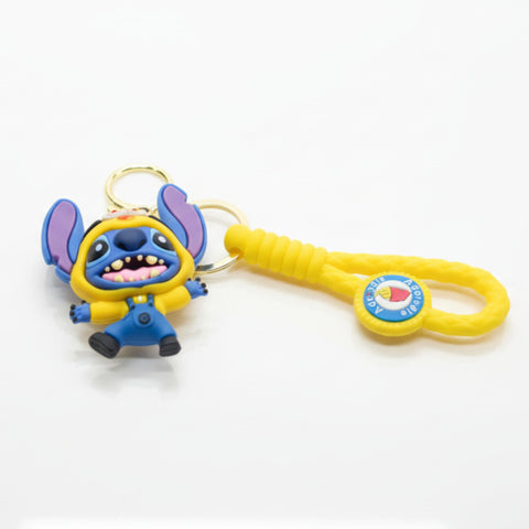 Character Key Chain - Yellow - Blue Enjoy