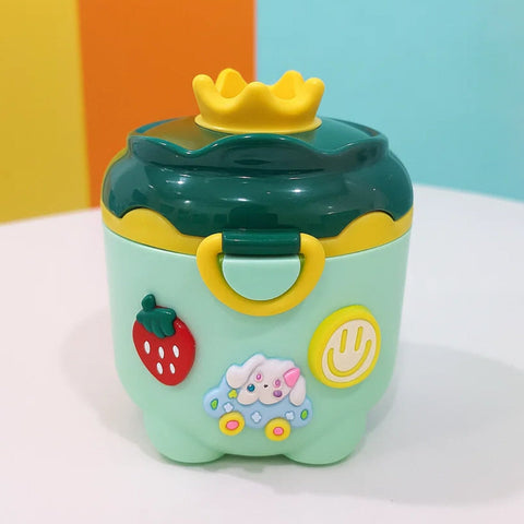 Character Crown - Milk Container - Green
