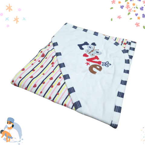 Haya's - Baby Wrapping Sheet - Love