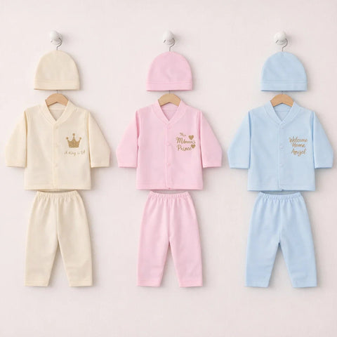 TBS - Cotton Interlock - Newborn Night Suits - BPY - Welcome - 26