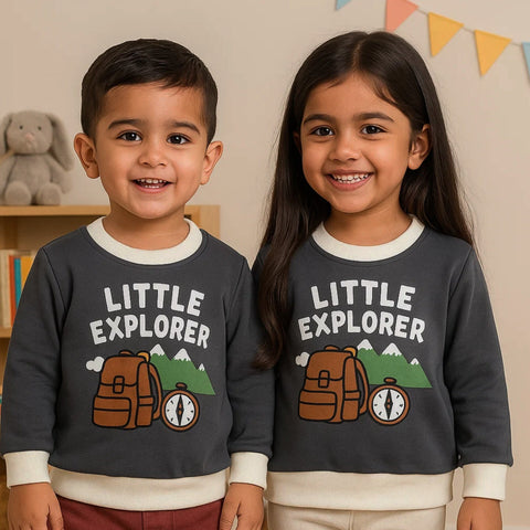 TBS - Sweat Shirt - Charcoal - Time