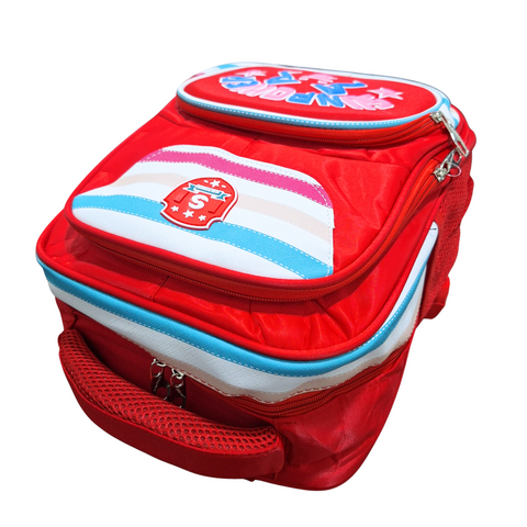 School Bag - Red - Sun Power