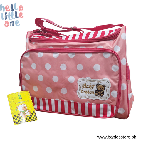 Circles & Lining Diaper Bag
