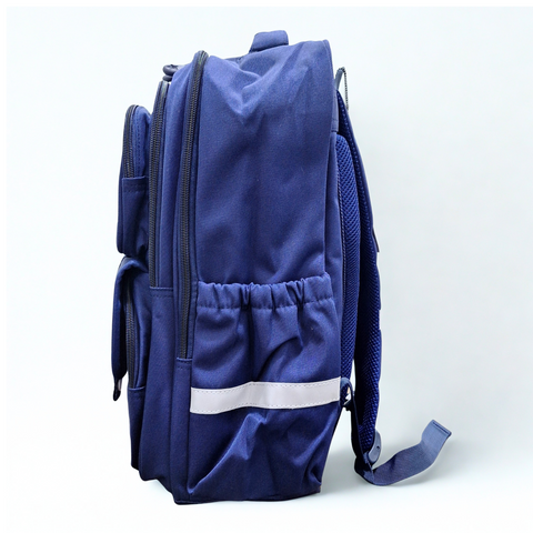 School Bag - Navy - Bear - DW08