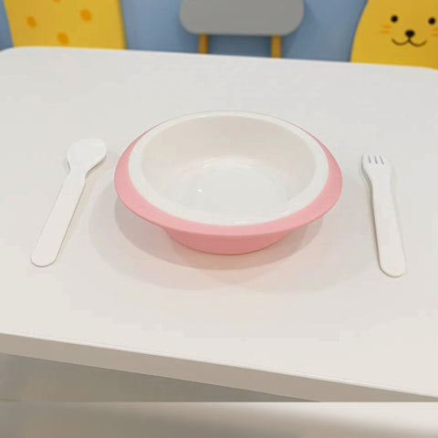 3 In 1 - Feeding Set - Pink