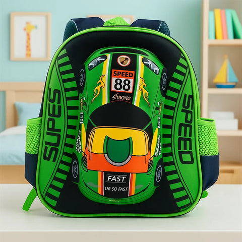 School Bag - Cars - 12 - Inches