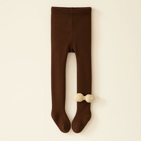 Sunny Time - Legging - Bow - Brown - (S-1-2 Years)