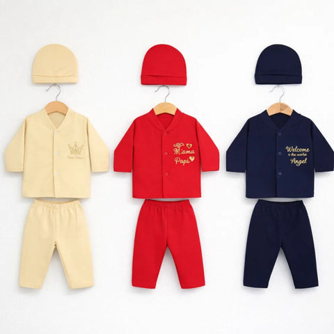 TBS - Cotton Interlock - Newborn Night Suits - NRS - Welcome - 26