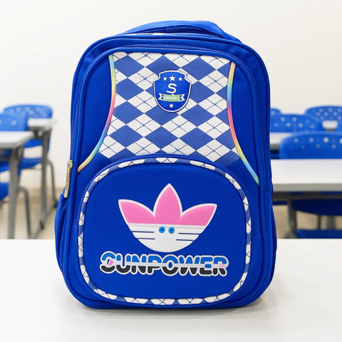 School Bag - Blue - Sun Power