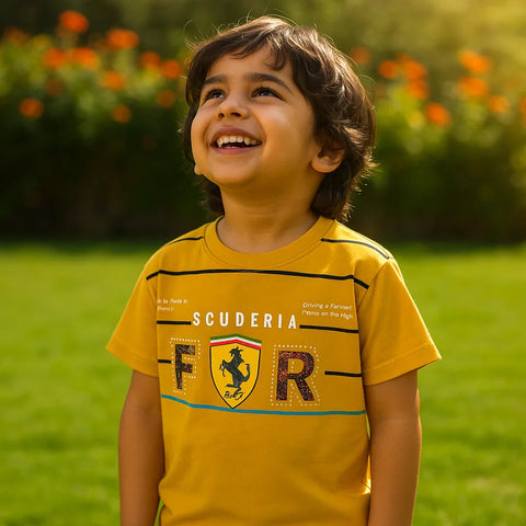 T-Shirt - Ferrari - Yellow