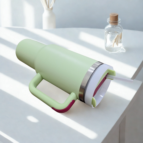 Alpha - Stainless Steel Vacuum Tumbler - Green - 1200 ML