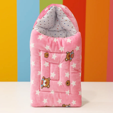 Velvet - Carry Nest - Pink - Stars & Bears - 25