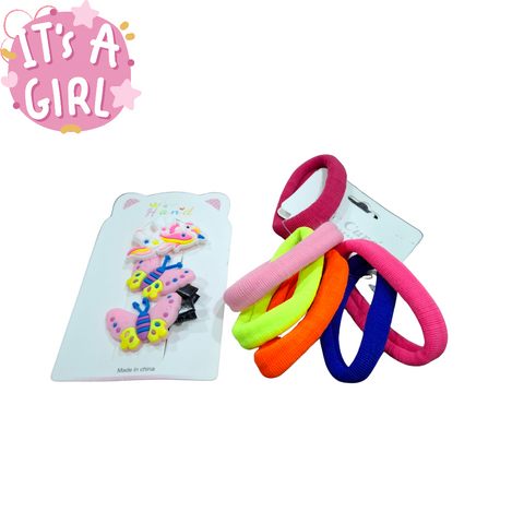 Glitters - Bundle of Colorful Ponies & Character Pins