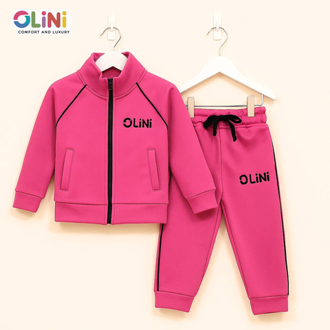 OLINI - 2 Pieces - Track Suit - Pink