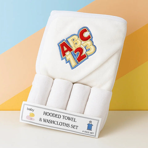 5 Pieces - Characters - Bath Towel Gift Set