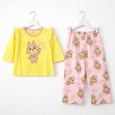 BRB - 2 Pieces - Suit Set - Yellow - Labubu