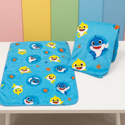 For Baby - Fur Blanket - Blue - Shark