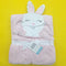Hudson Baby - Hoodie Blanket - Pink Rabbit
