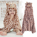 Hoodie Blanket - Giraffe