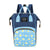 Flowers Waterproof Diaper Backpack
