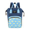 Flowers Waterproof Diaper Backpack