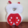 Head Protector - White & Red