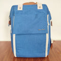 Max Phil Waterproof Diaper Backpack - Blue