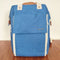 Max Phil Waterproof Diaper Backpack - Blue