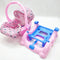 3 In 1 Carry Cot & Rocker - Pink