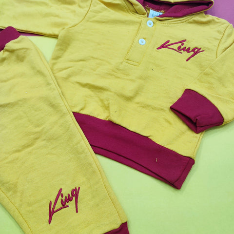 Track Suit - King - Yellow