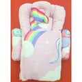 Carry Nest With Pillows - Unicorn - Pink