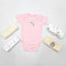 TBS - Pack of 5 Short Sleeve Bodysuits - Pink