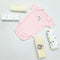 TBS - Pack of 5 Short Sleeve Bodysuits - Pink