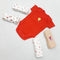 TBS - Pack of 5 Short Sleeve Bodysuits - Red