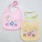 Pack of 2 Bunny Bibs - Pink & Yellow